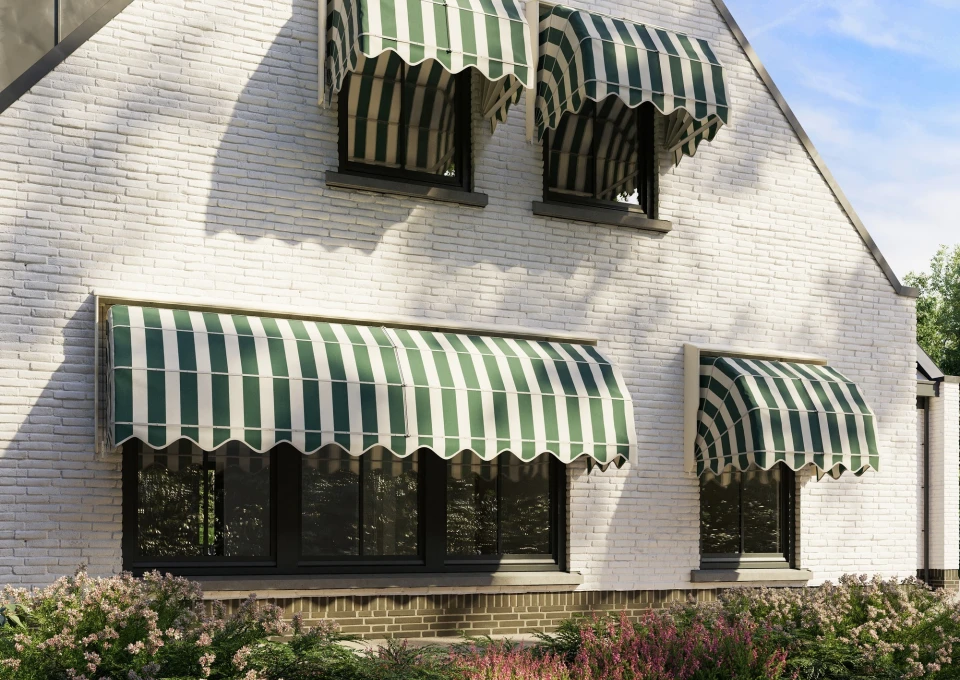 Zolare markiezen groen wit