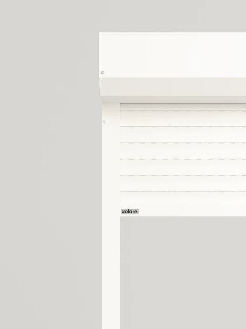 Blauw Rolluik 9001 Logo Zolare