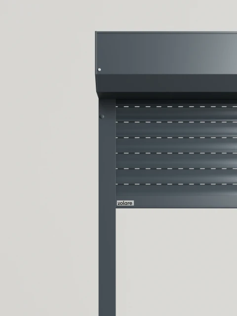Rolluik RAL7016 Zolare logo 1