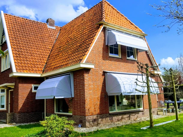 Markiezen lichtblauw